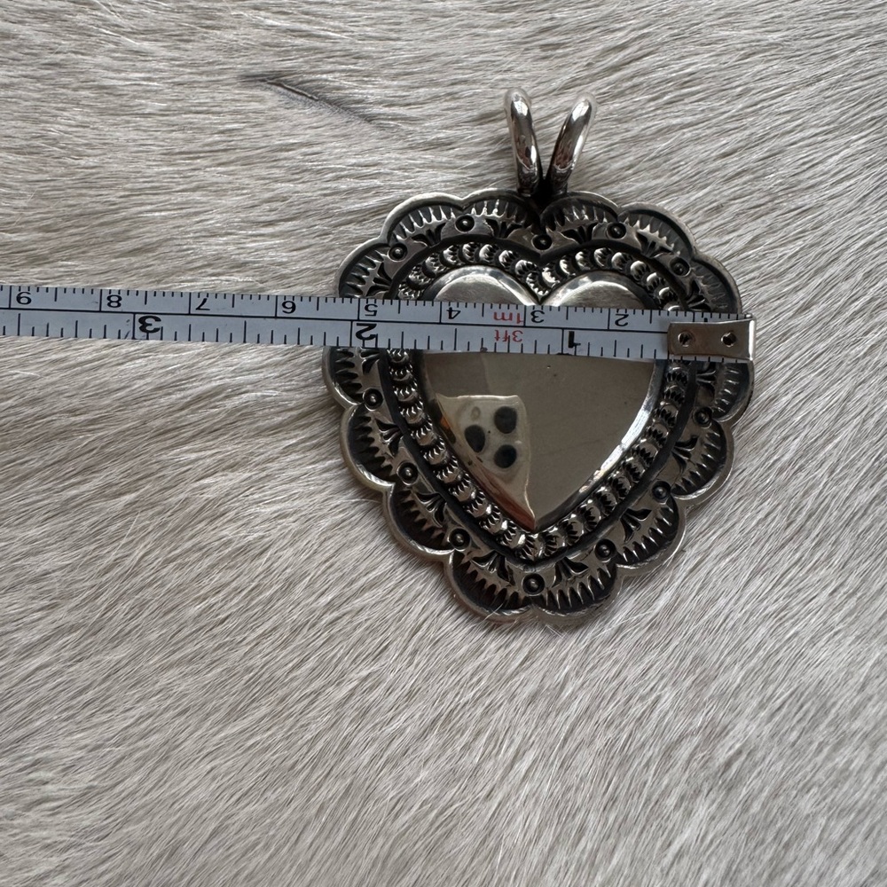 Sunshine Reeves Sterling Silver Heart Pendant - Picture 8 of 8